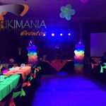 Decoraciones en globos Neon