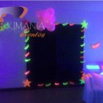 decoración de fiesta neon