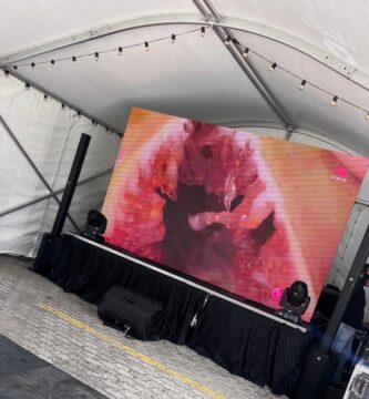 Alquiler pantalla led